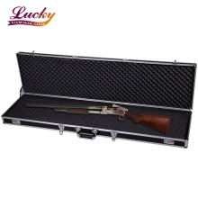 Lucky Case Gun Case 53" Long Aluminum Locking Rifle Lock Shotgun Storage Box Carry Case